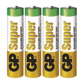 Alkalická baterie GP 1,5V AAA 4 ks GP Batteries