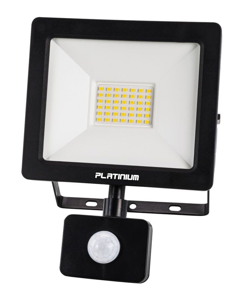 LED úsporný reflektor s detektorem pohybu 30 W FL-FDC30W-PIR Platinium