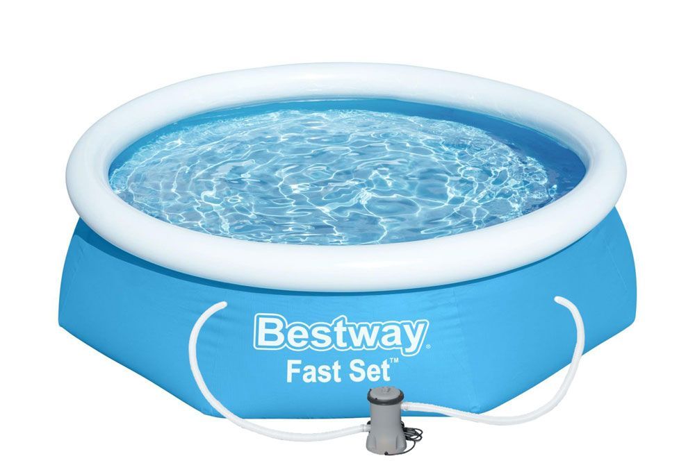 57450 Bazén Fast Set 2,44 x 0,61 m s kartušovou filtrací Bestway