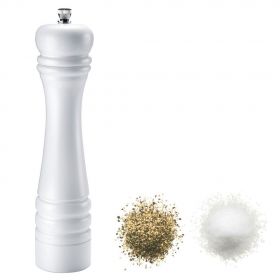 Dřevěný mlýnek na sůl a pepř CLASSIC 24 cm - bílý Westmark
