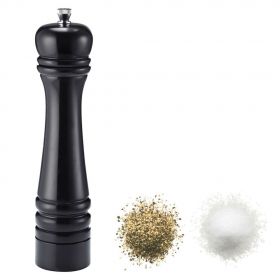 Dřevěný mlýnek na sůl a pepř CLASSIC 24 cm - černý Westmark