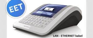 Registrační pokladna EURO-150TEi Flexy EET LAN+WIFI Ethernet + wifi + Pokladní zásuvka CD-530 černá ELCOM