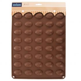 Forma silikon ořechy 40 ks 33,5x26cm - Hnědá Orion